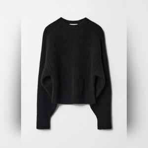 NEW & Other Stories Black Wool Sweater